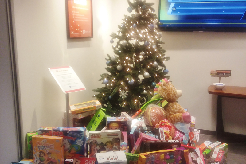 First Digital Food, Clothing and Toy Drive for Margaret Scott Elementary